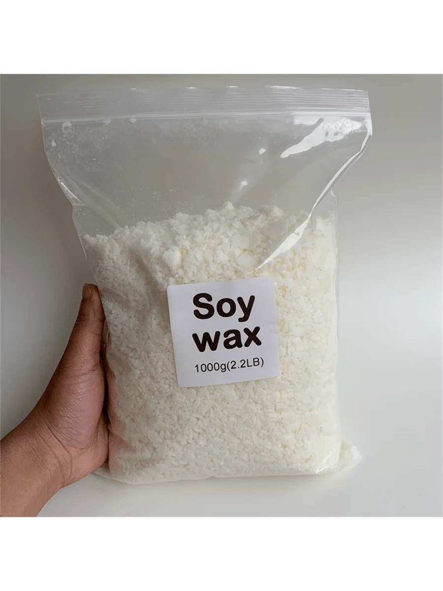 Natural Soy Wax Flakes & Granules for Candle Making – 50g–1000g (1.8–35.3 oz)