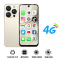 Mini Android Smartphone 3.88 in (9.86 cm) HD Display, 4G LTE Unlocked, 4GB/128GB or 2GB/16GB, 2000mAh Battery