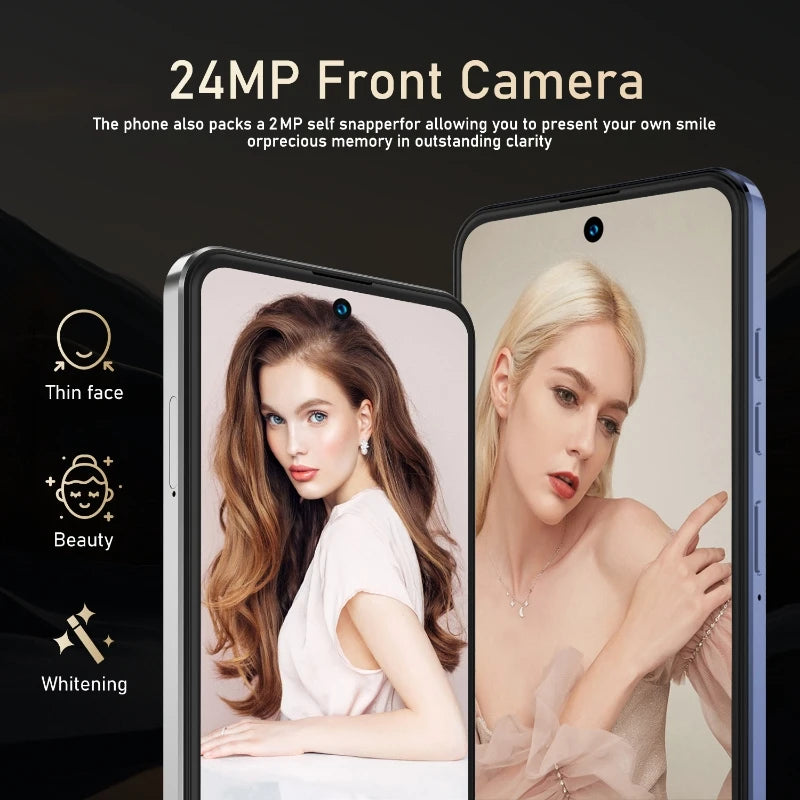 5G Android Smartphone 6.56-inch (720 x 1612) — 8GB RAM 256GB Storage, 24MP Front & 48MP Rear, Dual SIM, 66W Fast Charge