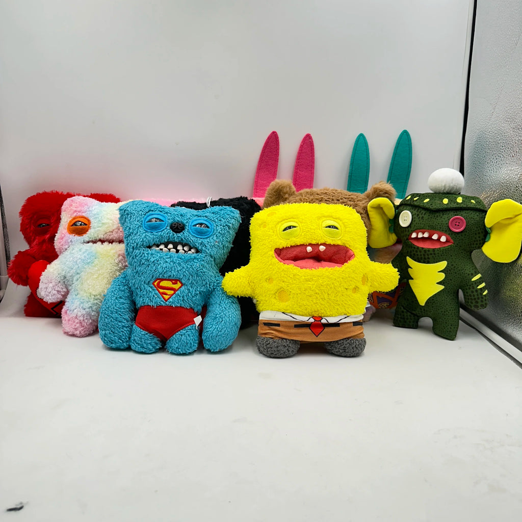 Budgie Monster Plush Toy – 8.7 in (22 cm) Quirky Ugly Collectible Soft Plush