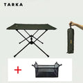 Portable Folding Camping Table Lightweight Oxford Fabric & Aluminum Picnic Desk for Outdoor Fishing Hiking