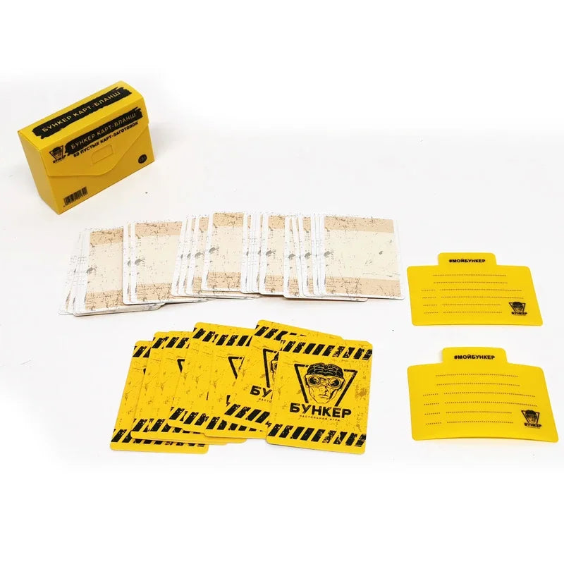 Bilingual Russian-English Card Game — Party Party Game for Adults & Families (Indoor/Outdoor)