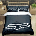 Cartoon Fox 3-Piece Microfiber Duvet Cover Set for Kids & Teens — Twin/Full/Queen/King Options