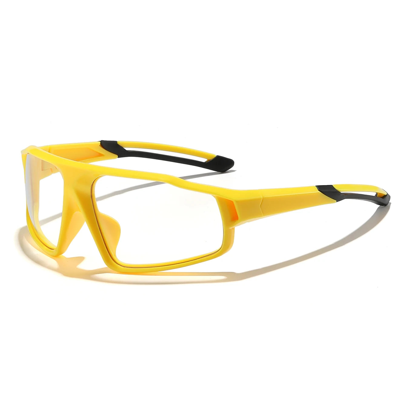 Unisex Photochromic Road Bike Sunglasses - Polycarbonate Lenses, 142 mm (5.6 in) W x 58 mm (2.3 in) H