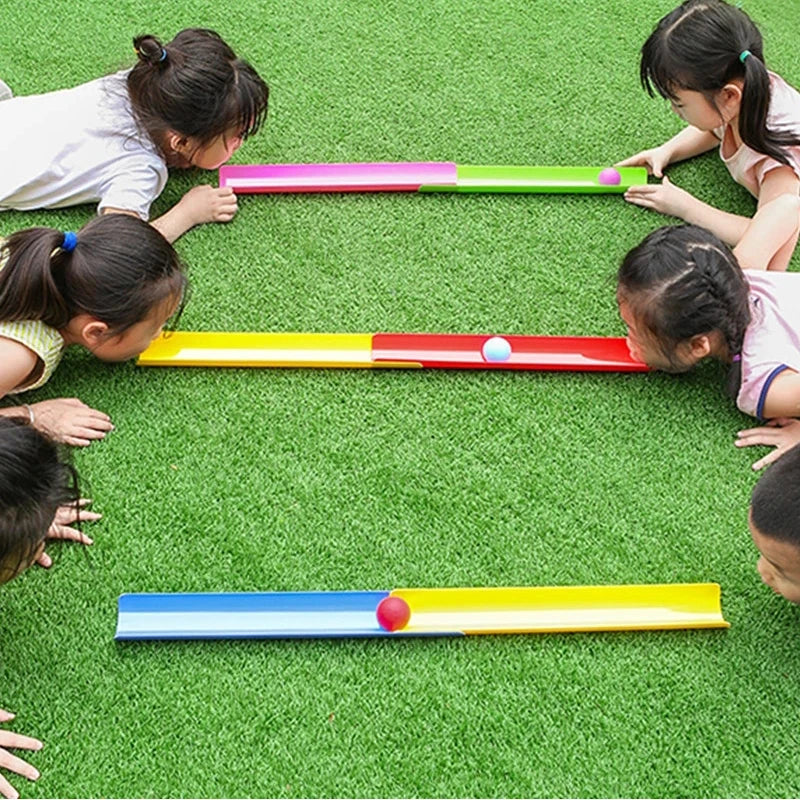 Pipeline Challenge Team Building Game for Adults & Kids - Outdoor Relay for Family Parties, Carnival & Field Day