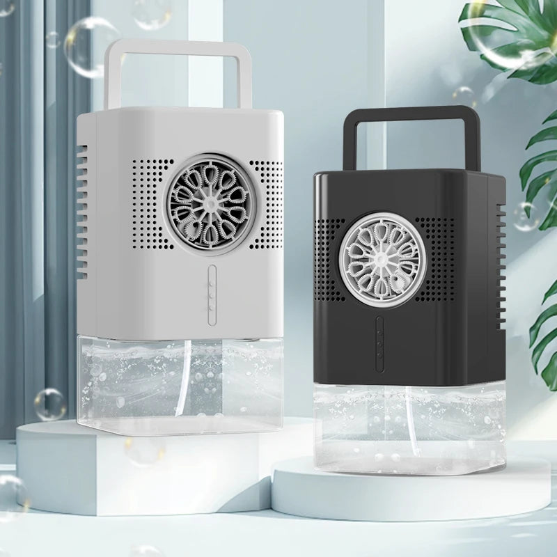 10-Hole Handheld Bubble Machine, Automatic Bubble Gun for Weddings, Parties & Outdoor Fun