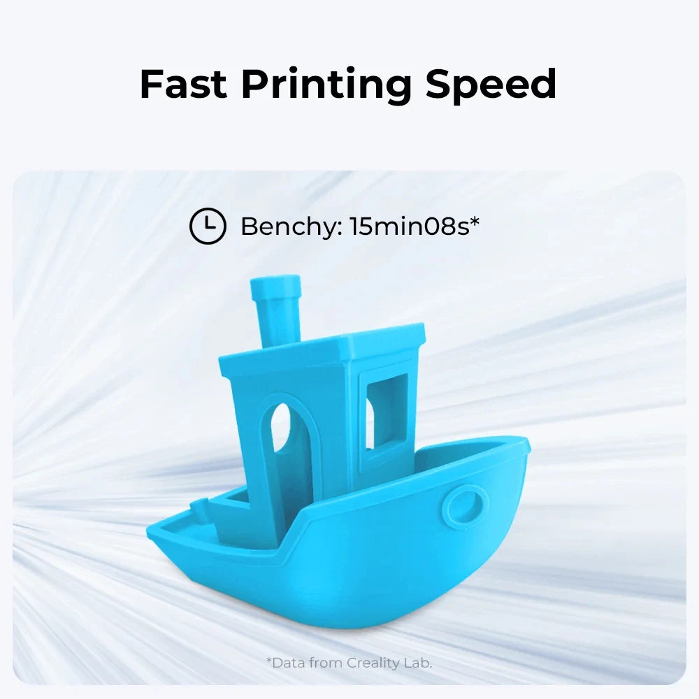 3D FDM Printer with Direct Drive Extruder, Auto Bed Leveling, 32-bit Silent Motherboard, 220 x 220 x 240 mm Build Volume