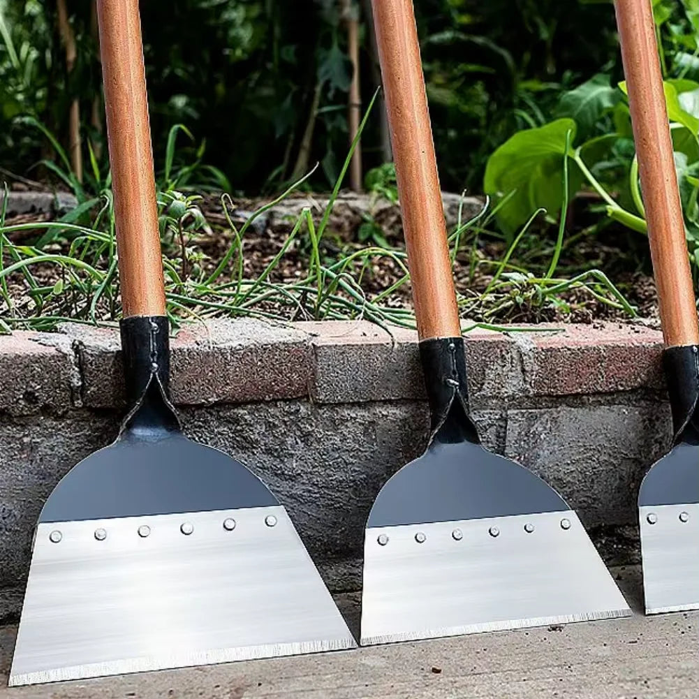 30 cm (11.8 in) Multifunctional Garden Shovel Manganese Steel Weed, Deicing & Planting Scraper