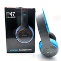 Bluetooth 5.0 Foldable Wireless Over-Ear Headphones with Mic — Sports & Gaming Headset, Sweatproof, Voice Control