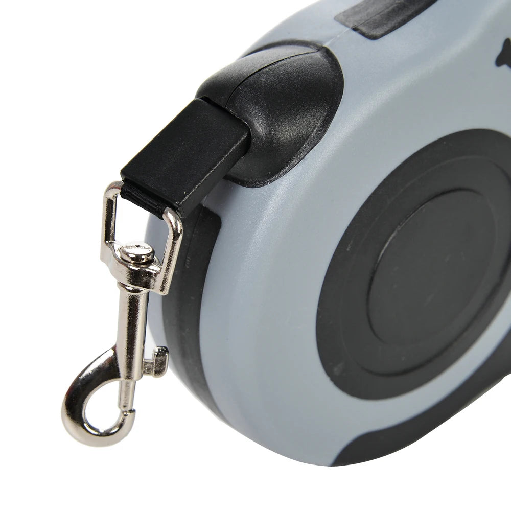 Retractable Nylon Dog Leash 3m/5m (9.8 ft/16.4 ft) Adjustable Lead for Small and Medium Dogs and Cats