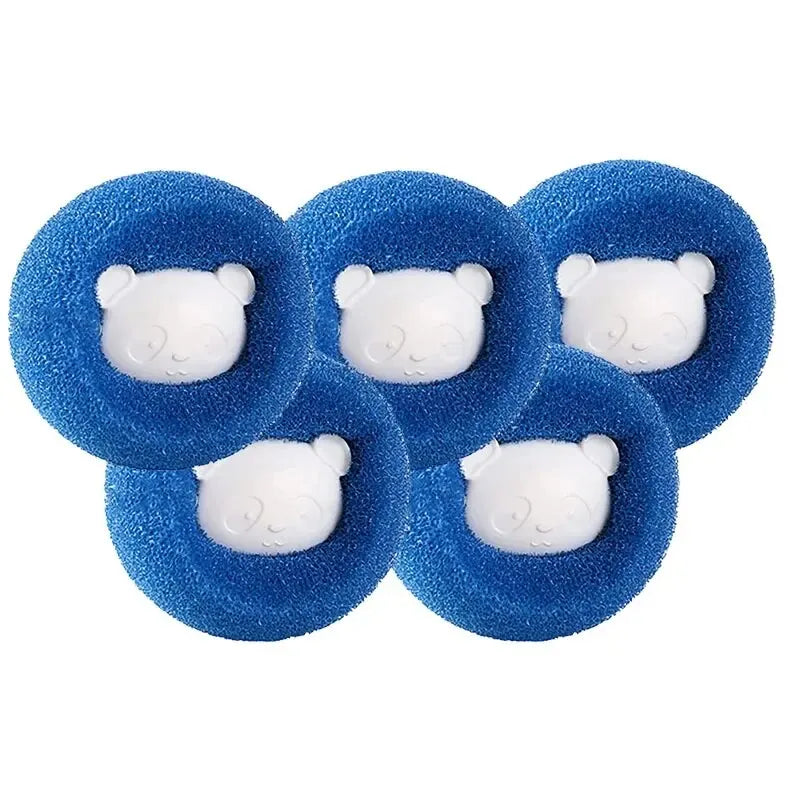 Reusable Pet Hair Remover Laundry Balls - Lint & Fur Catcher for Washing Machine (1/3/5-Pack)