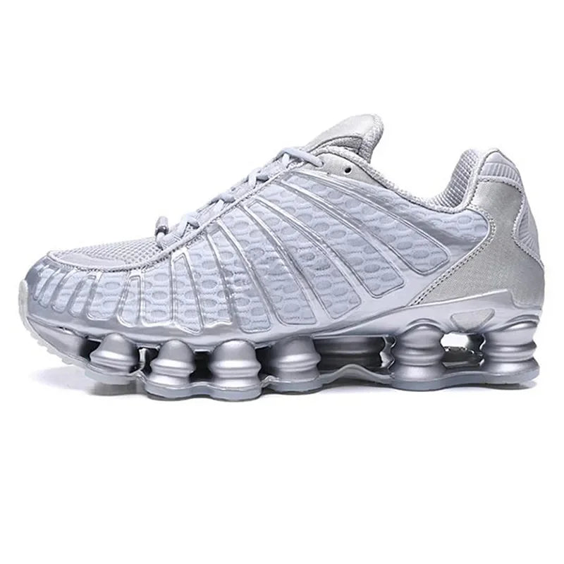 Men's Black Gold Cushioned Running Shoes - Outdoor Sports Sneakers, EU Sizes 40-45
