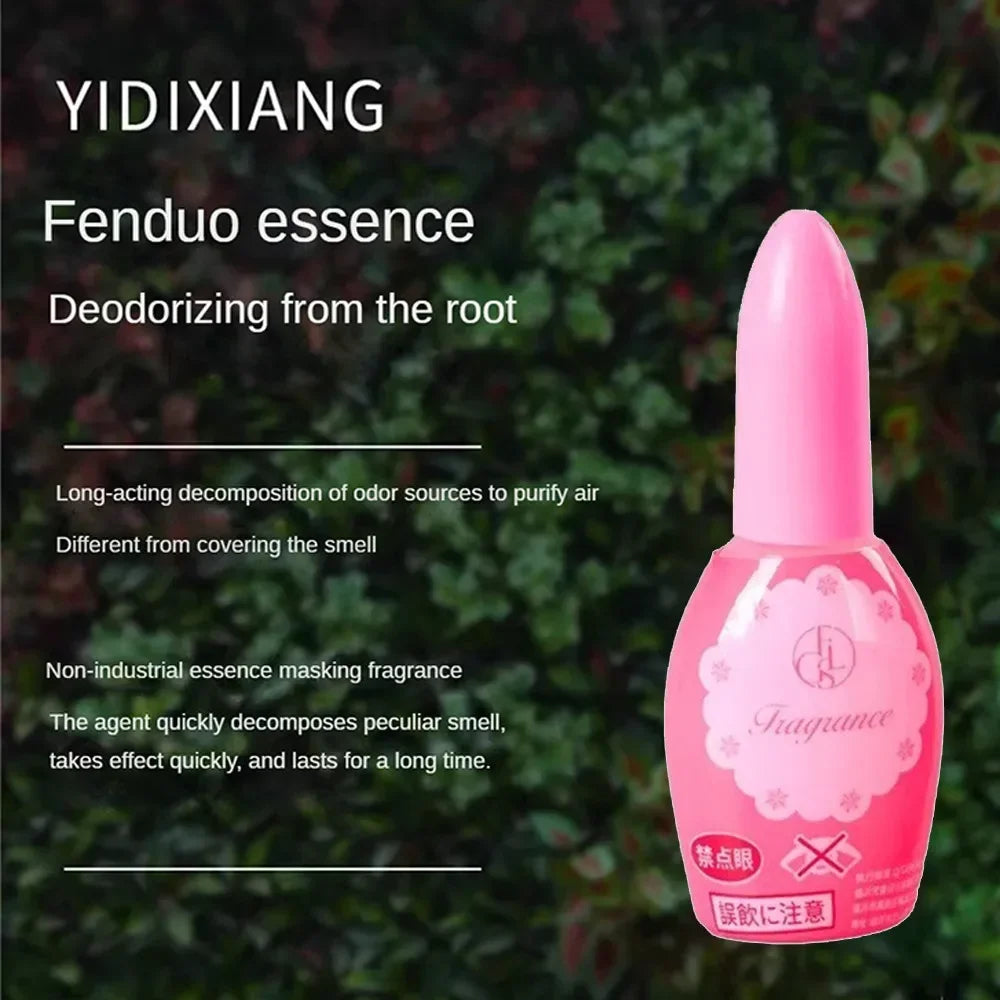 Toilet Deodorizer 20ml Concentrated Anti-Bacterial Air Freshener for Bathroom, Drain & Trash Can - Long-Lasting Aromatherapy