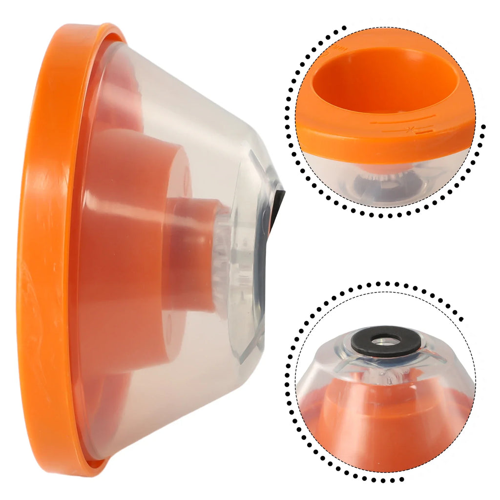 Drill Dust Cover Shroud 3.46 x 1.73 in (8.8 x 4.4 cm) Dust Collector Attachment for Electric & Impact Drills