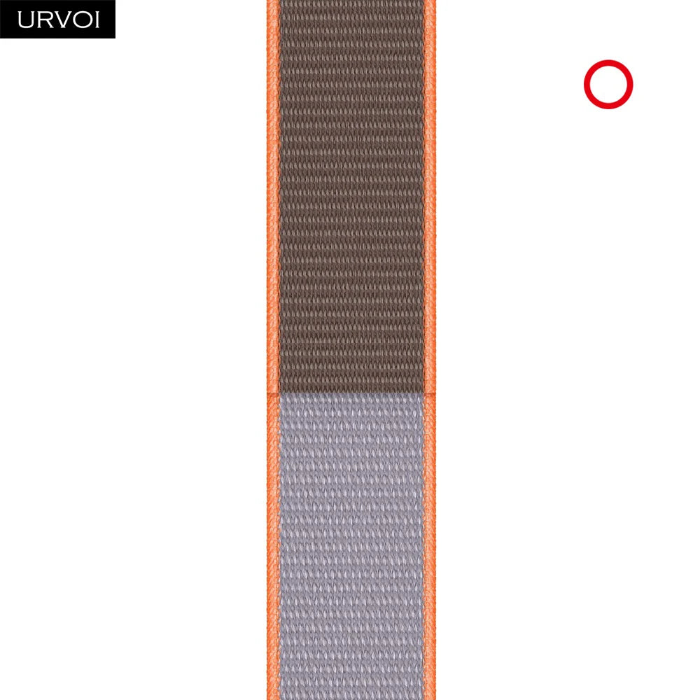 Nylon Sport Loop Band for Apple Watch — Breathable Hook & Loop Fastener — Fits 42/44/45/46/49mm