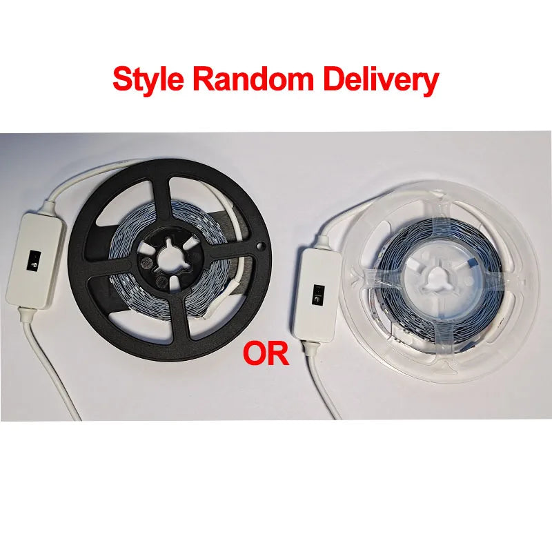 1M (3.3ft) USB LED Motion Sensor Night Light Strip – Warm White Dimmable Hand-Sweep TV Backlight & Kitchen Closet