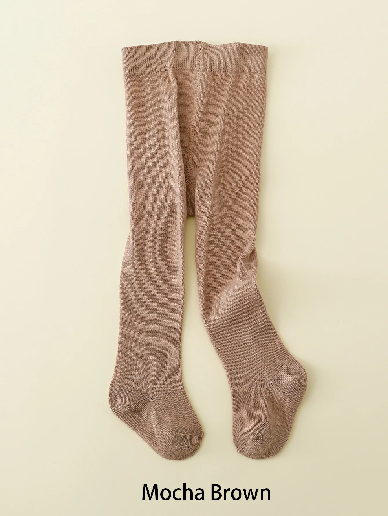 Baby & Toddler Tights Pantyhose - Newborn to 6Y Elastic Waist Solid Color