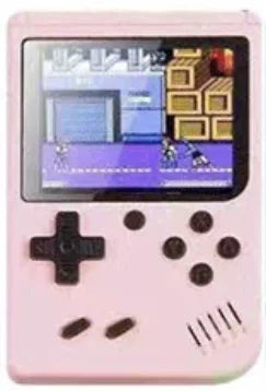 Retro Handheld Gaming Console — 400 Built-in Classic Games, 2.4-inch (6.1 cm) LCD, Rechargeable Portable Player
