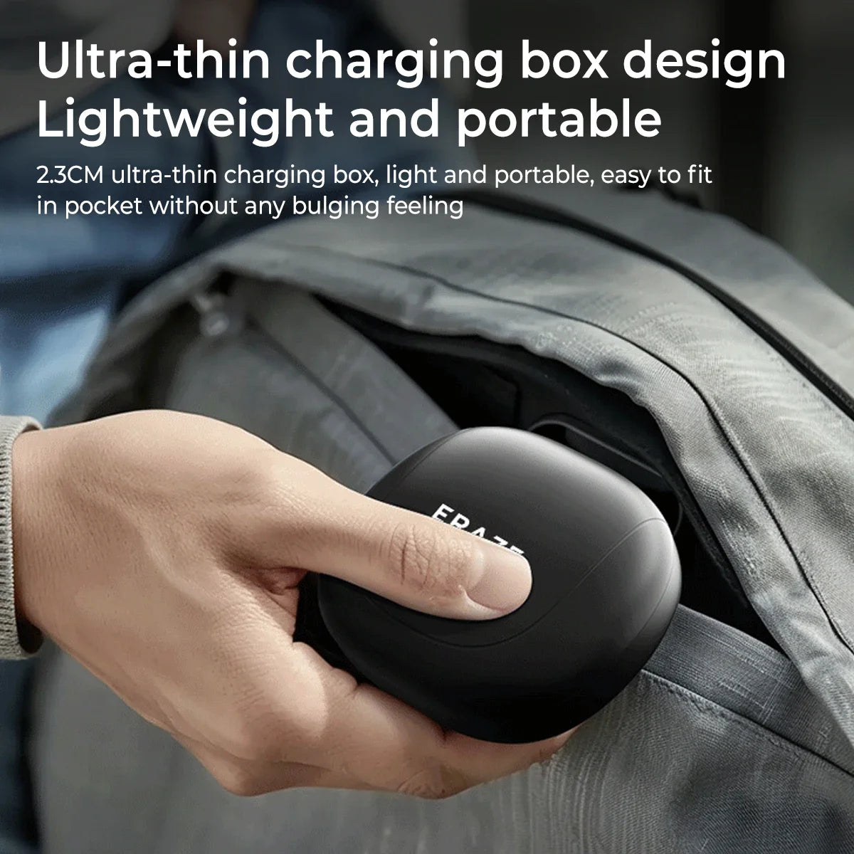 Open-Ear Wireless Bluetooth Sports Headphones HiFi Stereo with Mic Noise Reduction IPX5 Waterproof