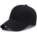 Unisex Black Baseball Cap – One Size Adjustable Sports Hat for Outdoor Casual Wear