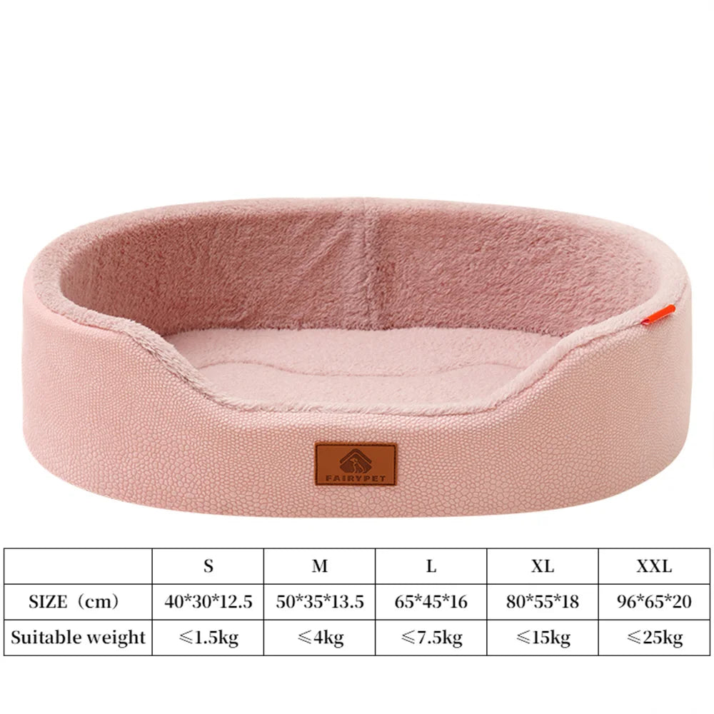 Orthopedic Waterproof Dog Bed for Medium to Large Dogs – Winter Couch Pet Bed