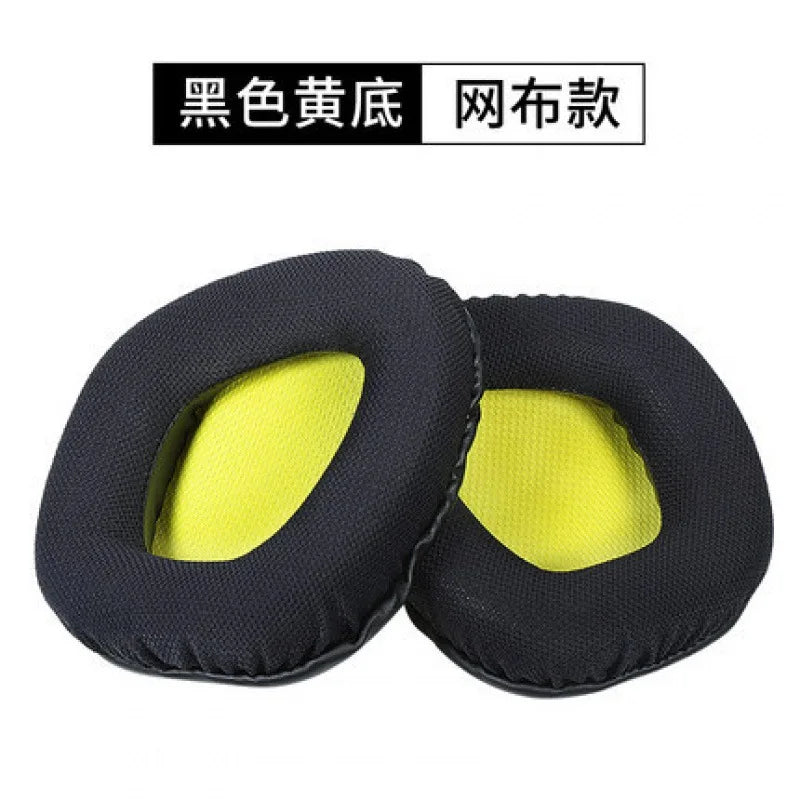 Replacement Memory Foam Mesh Ear Pads Cushion Covers – 1 Set for Wireless RGB Gaming Headsets