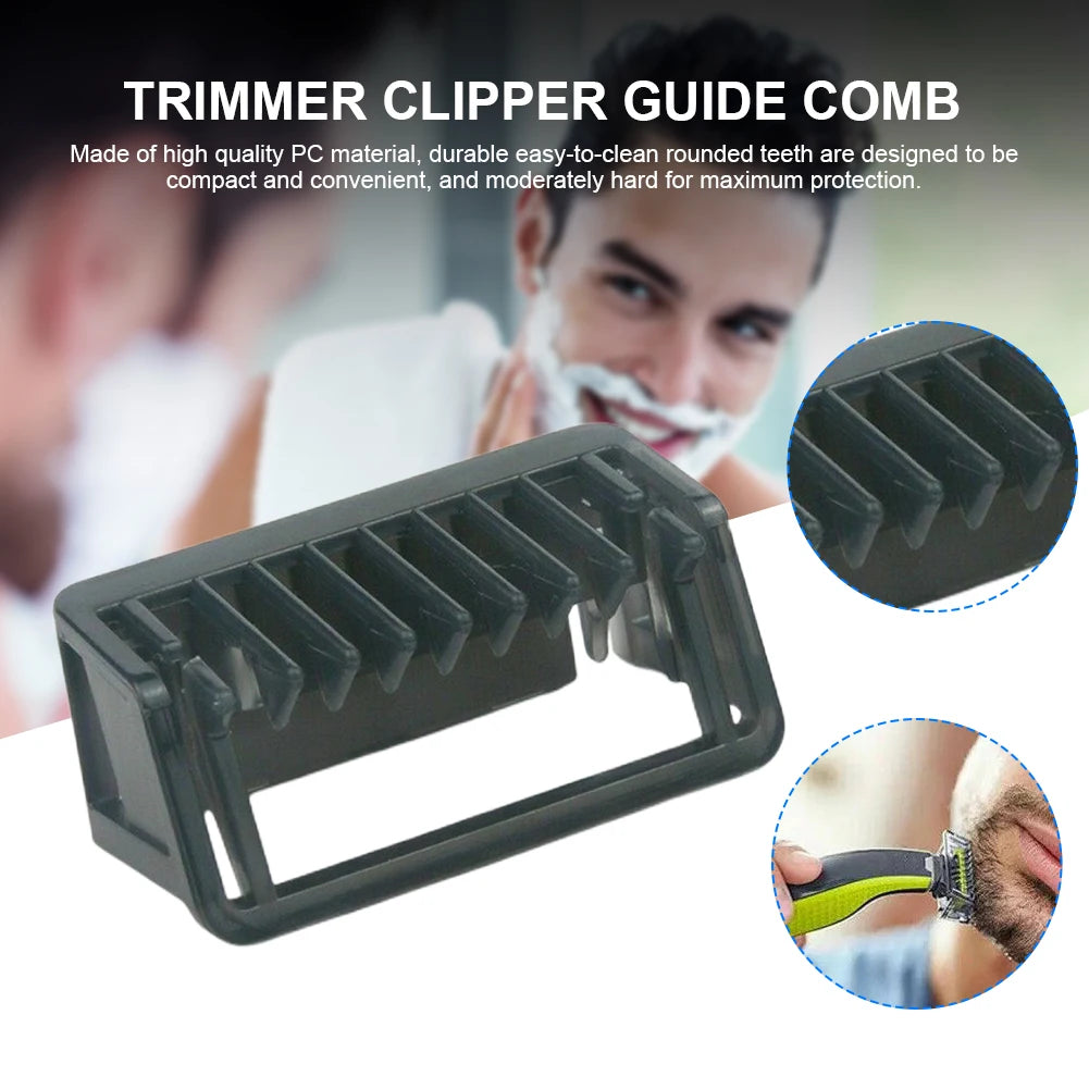1/2/3/5mm Replacement Trimmer Guide Comb Attachment for One-Blade Style Electric Shavers - Beard & Face Grooming