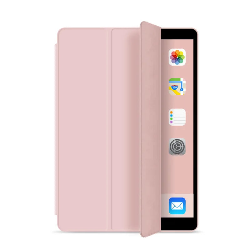 Silicone Tablet Case with Auto Sleep/Wake – Soft TPU Honeycomb Back, Two-Angle Stand – Fits 9.7" (24.6 cm), 10.2" (25.9 cm), 10.9" (27.7 cm) & 11" (27.9 cm)