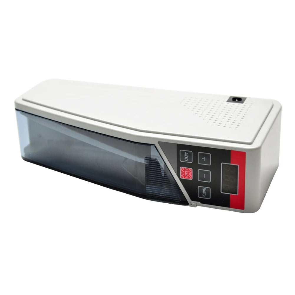 Portable Mini Money Counter - Compact Banknote & Currency Counting Machine, 600 pcs/min