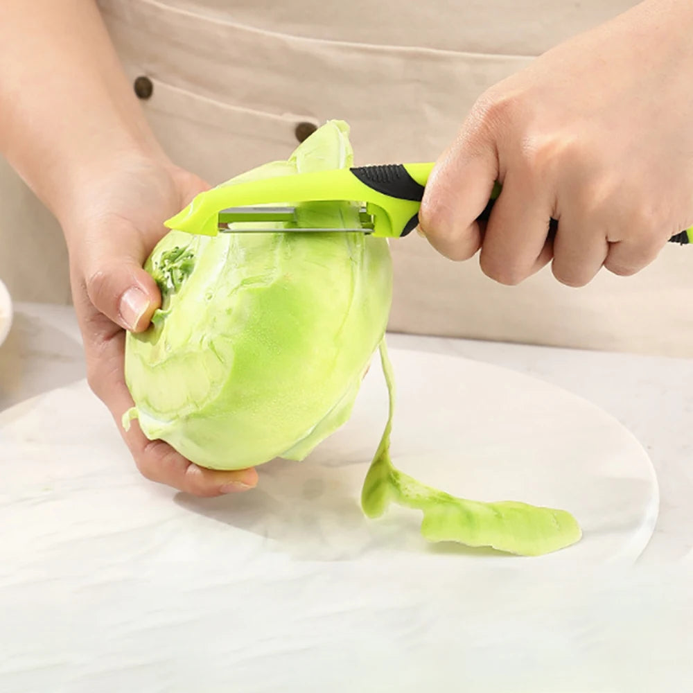 Multifunctional Stainless Steel Potato Peeler & Vegetable Knife – Kitchen Fruit & Veg Peeling Tool