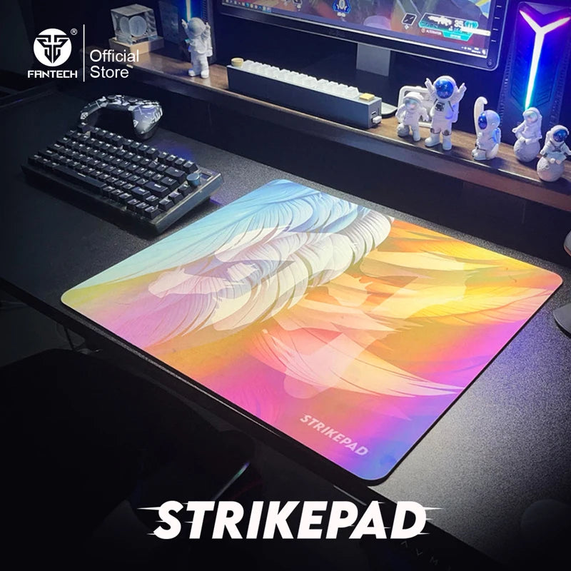 Gaming Mousepad Holographic Design 490 x 420 x 3 mm (19.3 x 16.5 x 0.12 in) Waterproof No-Edge Stitching