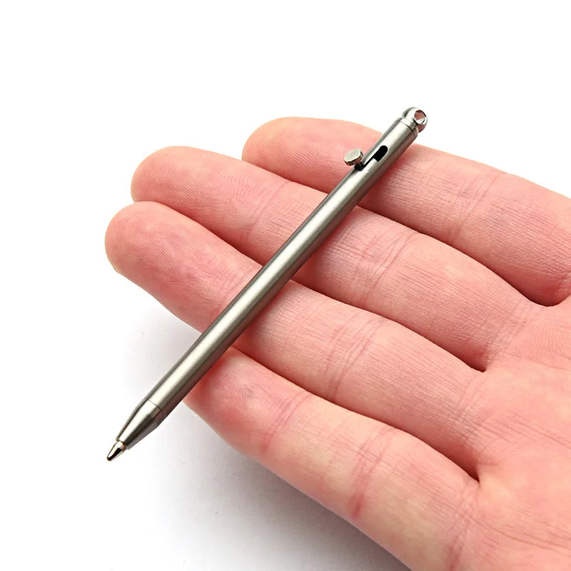 Mini Titanium EDC Pen Portable Pocket Signature Everyday Carry