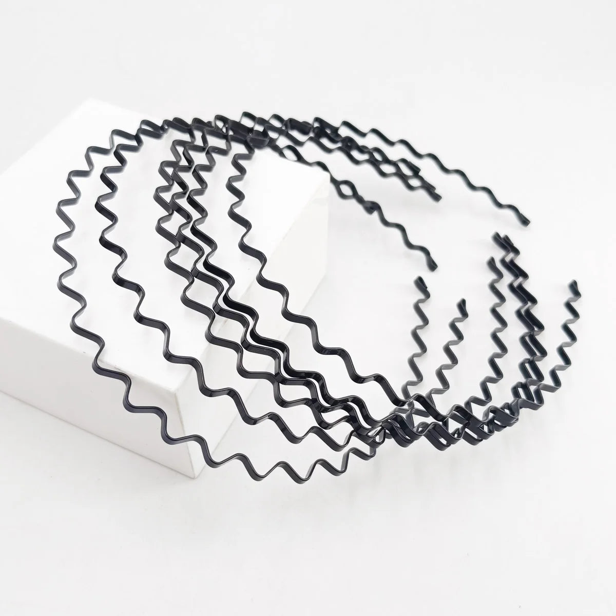 3/6-Pack Anti-Slip Hair Hoops Headbands Korean Style Invisible Sports Hair Clips for Women & Men