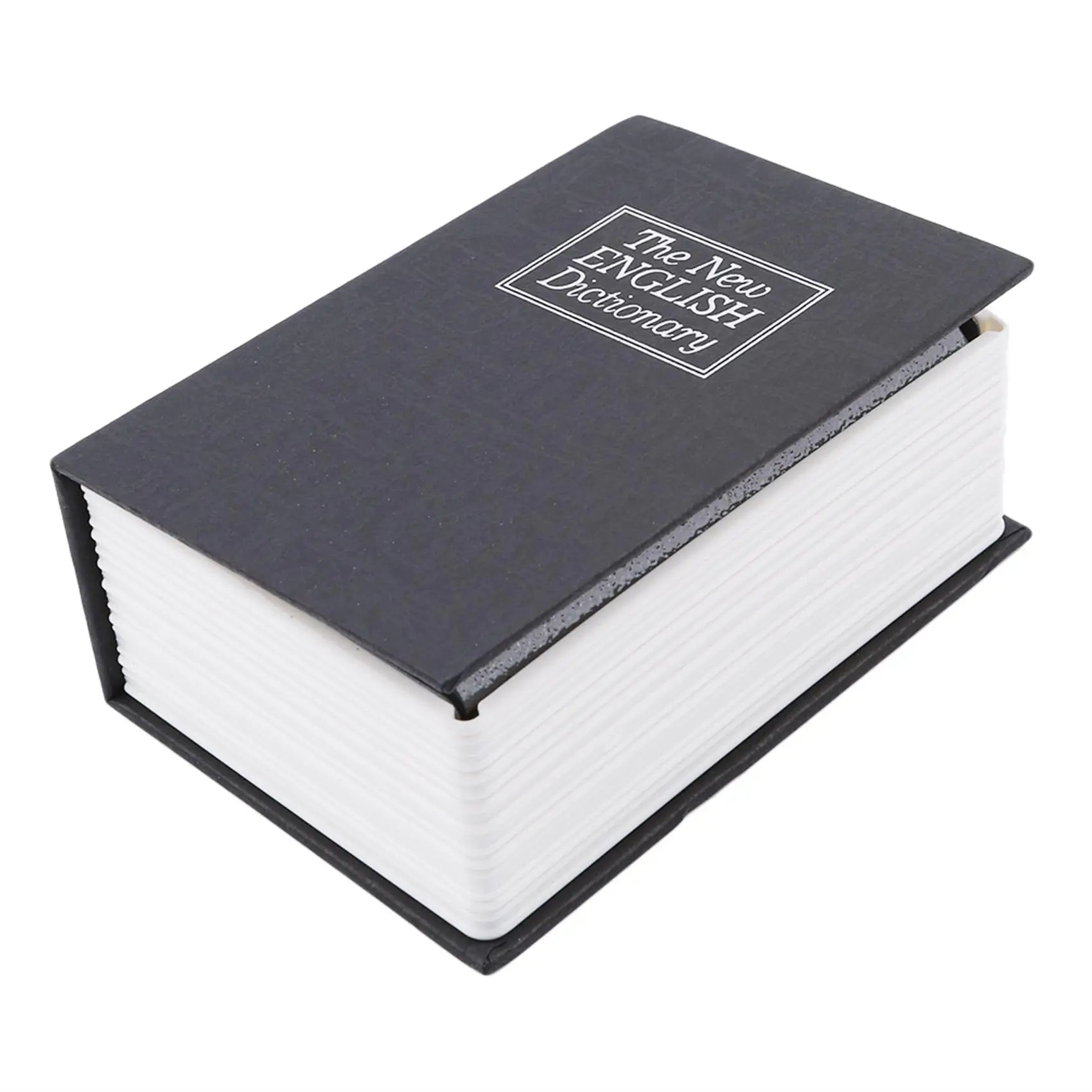 Hidden Book Safe with Combination Lock — Dictionary-Style Secret Money Box (4.5 x 3.2 x 1.8 in / 11.5 x 8 x 4.6 cm)