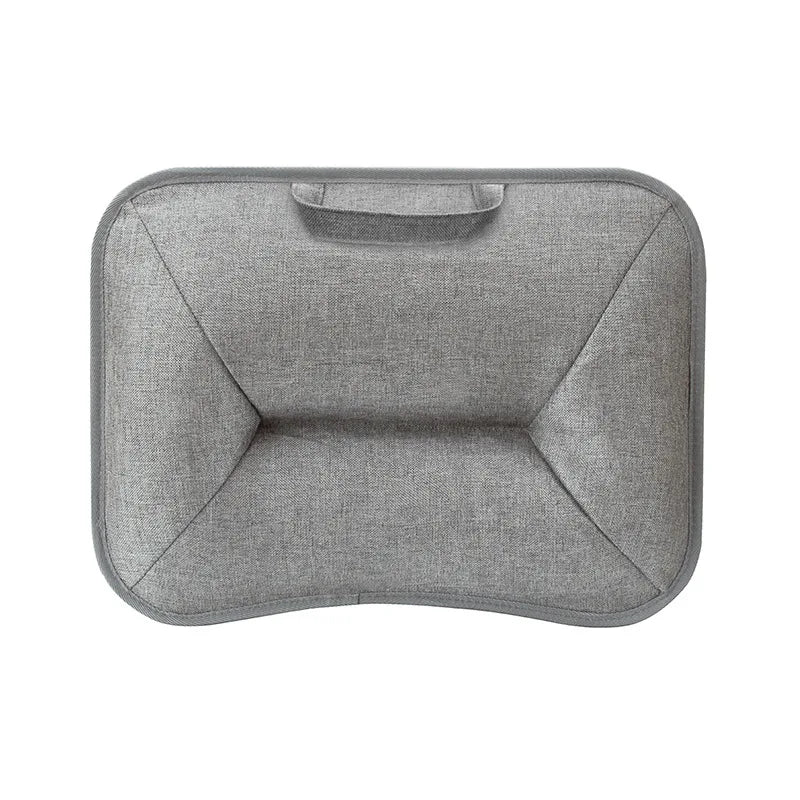 Portable Foam-Filled Lap Desk Pillow for Laptop & Tablet — Bed and Sofa Computer Table with Handle