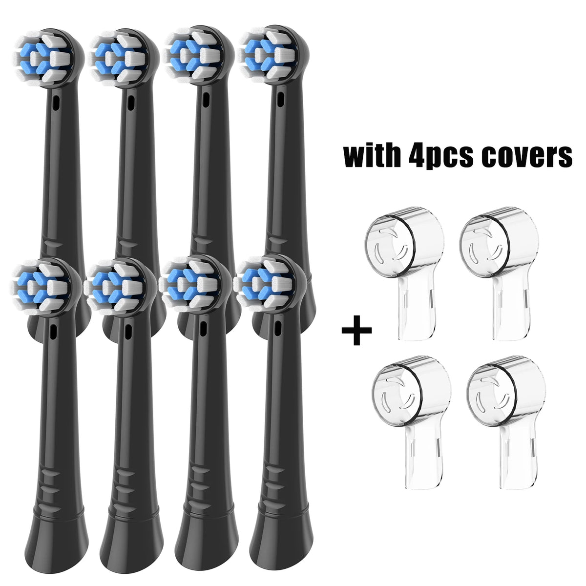 4/8/12/16/20-Pack Replacement Electric Toothbrush Heads – Compatible with iO-Style Electric Toothbrushes