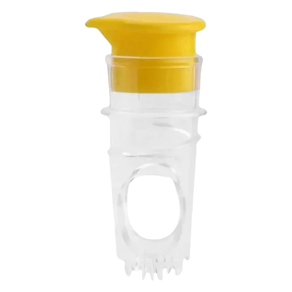 Manual Citrus Juicer Handheld Lemon Squeezer for Lemon, Lime & Orange — Compact 3.1 x 1.4 in (8 x 3.5 cm)