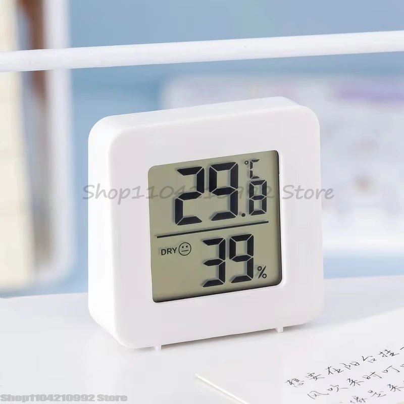 LCD Digital Thermometer Hygrometer - Indoor Temperature & Humidity Gauge Electronic Room Sensor Weather Station