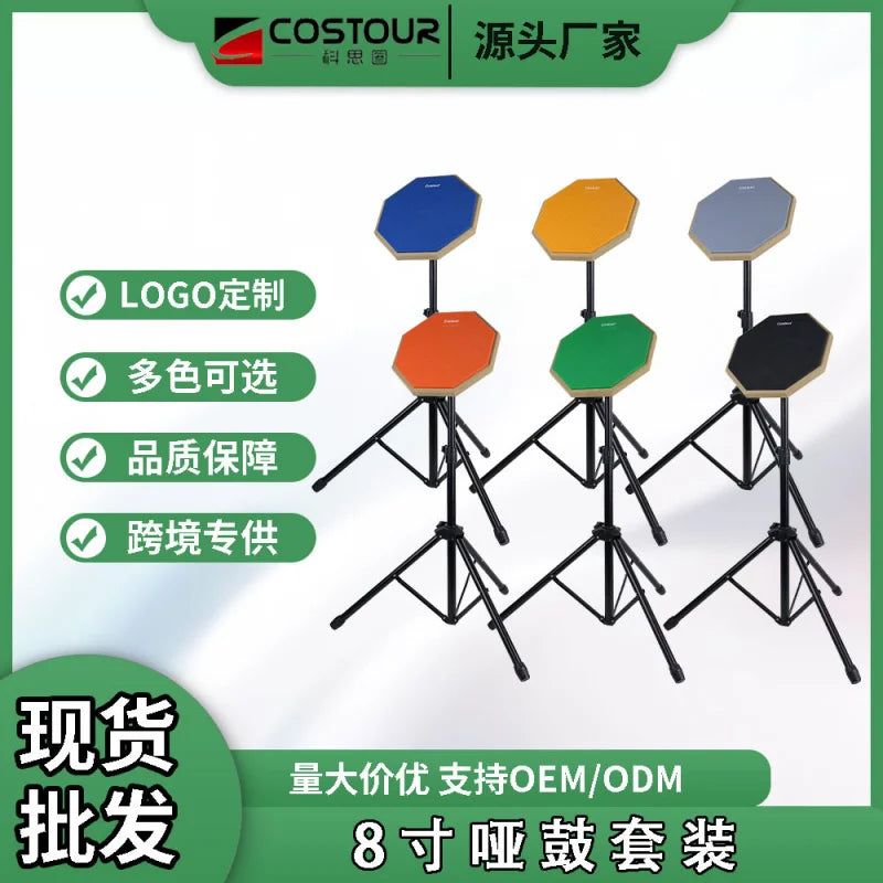 8-inch silent drum practice pad, view 6