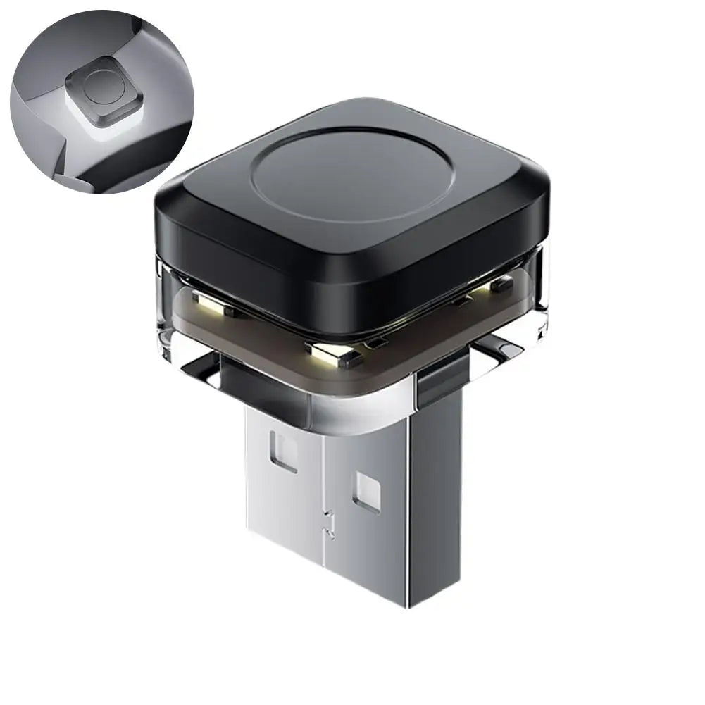 USB Car LED Ambient Light - Multicolor Adjustable Interior Atmosphere Lamp