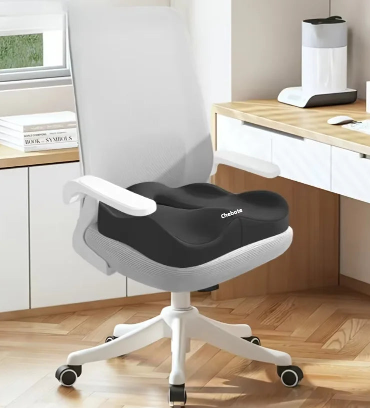 3D ergonomic memory foam chair cushion, view 8