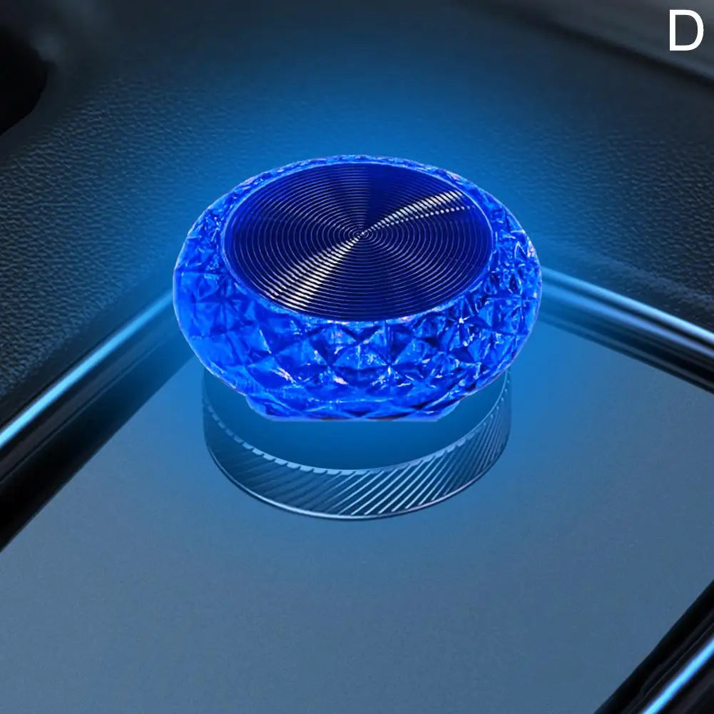 Portable USB LED Ambient Light for Car - Mini Plug and Play Interior Decorative Lamp
