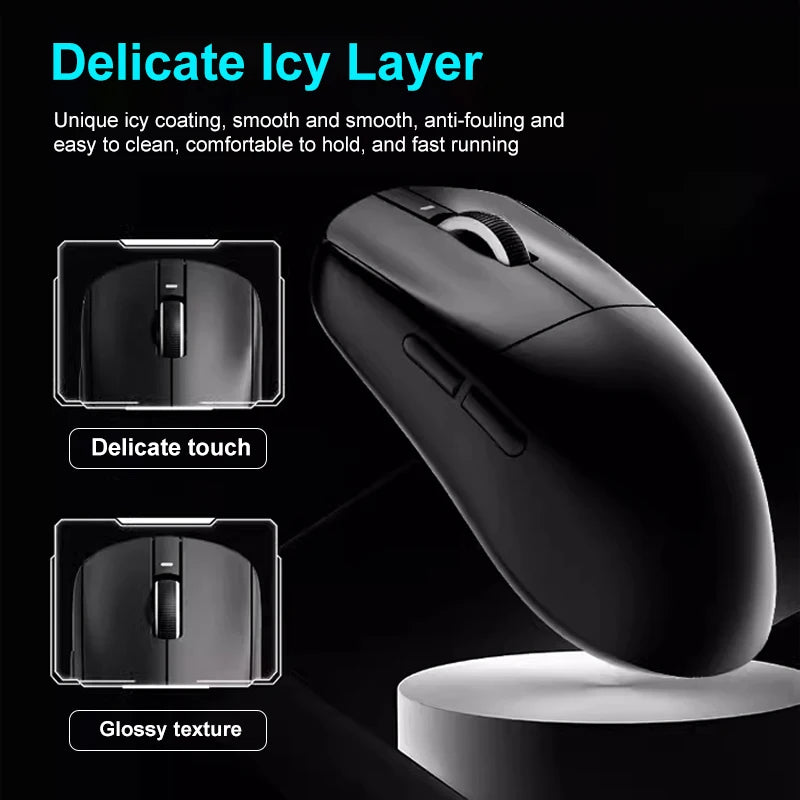 Rechargeable 2.4 GHz Wireless Gaming Mouse - Lightweight Ergonomic, Up to 26000 DPI for Esports