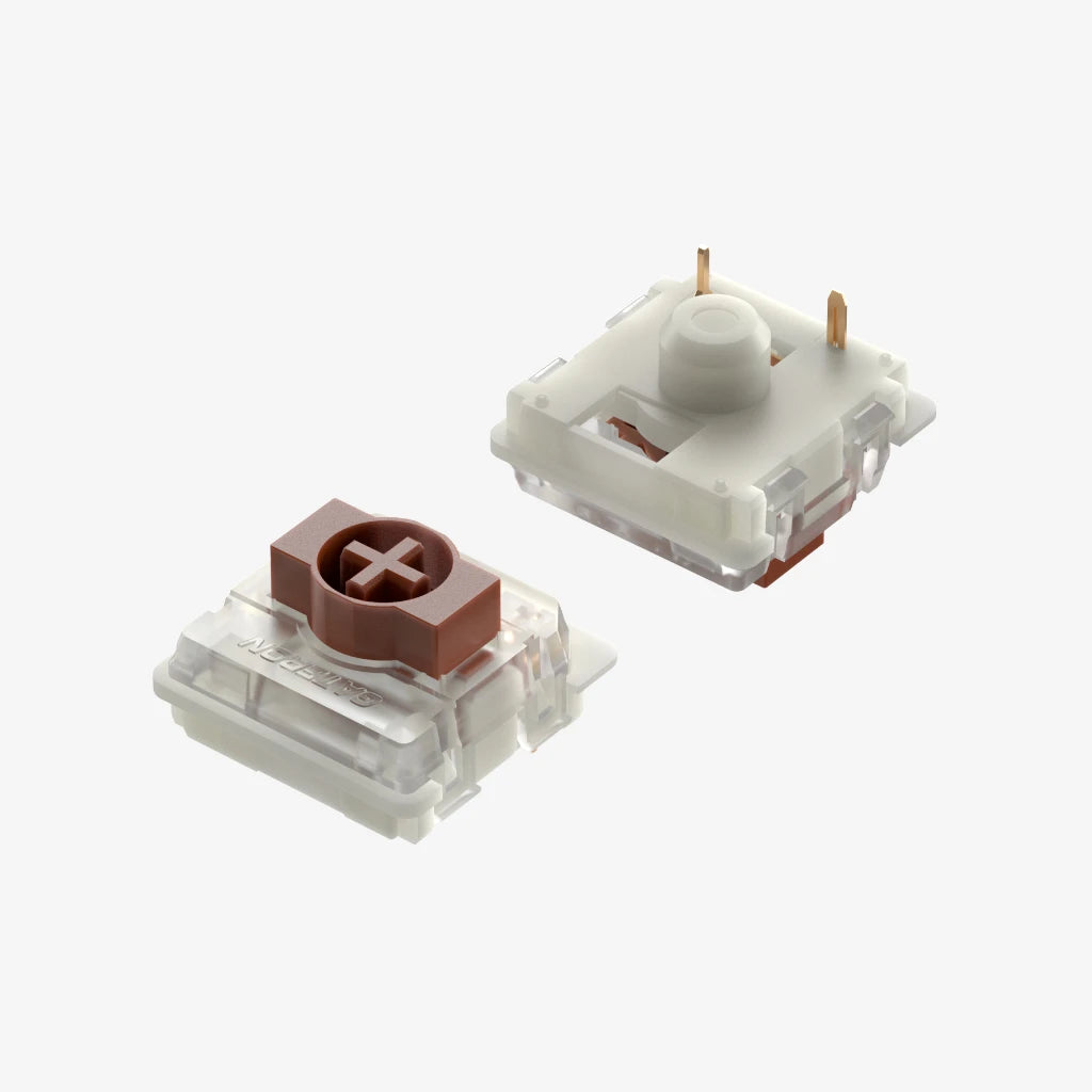 Low Profile Mechanical Keyboard Switches - 100-Pack Replacement for Compact & Low-Profile Keyboards