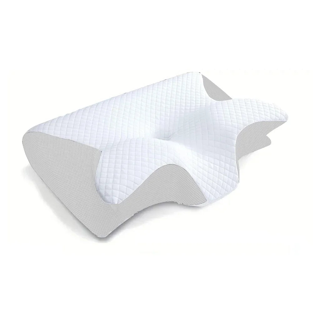 Butterfly Memory Foam Neck Pillow – Cervical Orthopedic Slow-Rebound Pillow for Sleep & Neck Support