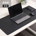 White XXL Gaming Mouse Pad Large Waterproof Non-Slip PU Suede Desk Mat for Keyboard & Mouse