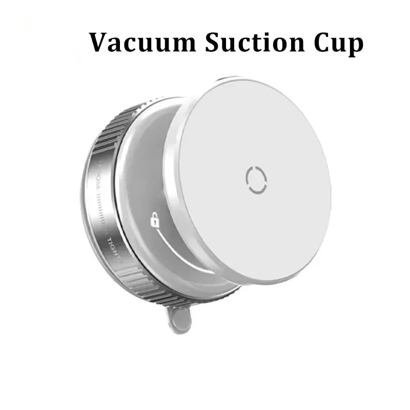 Universal Magnetic 360° Foldable Car Phone Mount Vacuum Suction Holder for iPhone & Smartphones
