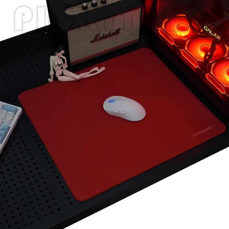 Professional Gaming Mouse Pad — Speed & Control Desk Mat, Natural Rubber Anti‑Slip, Stitched Edge, Washable