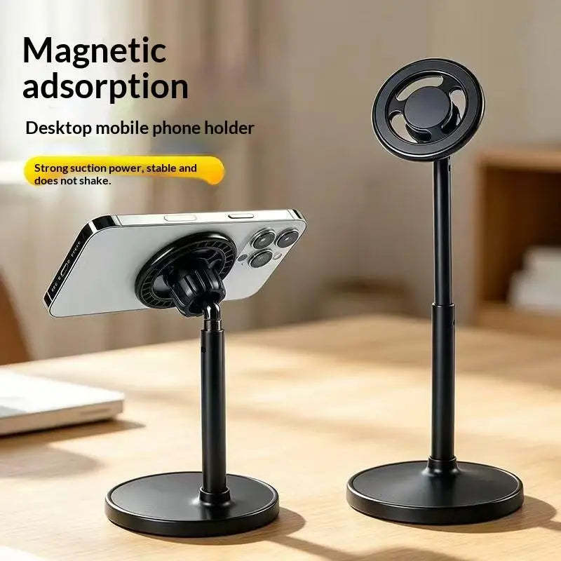 Adjustable Magnetic Phone Stand with 360° Rotation