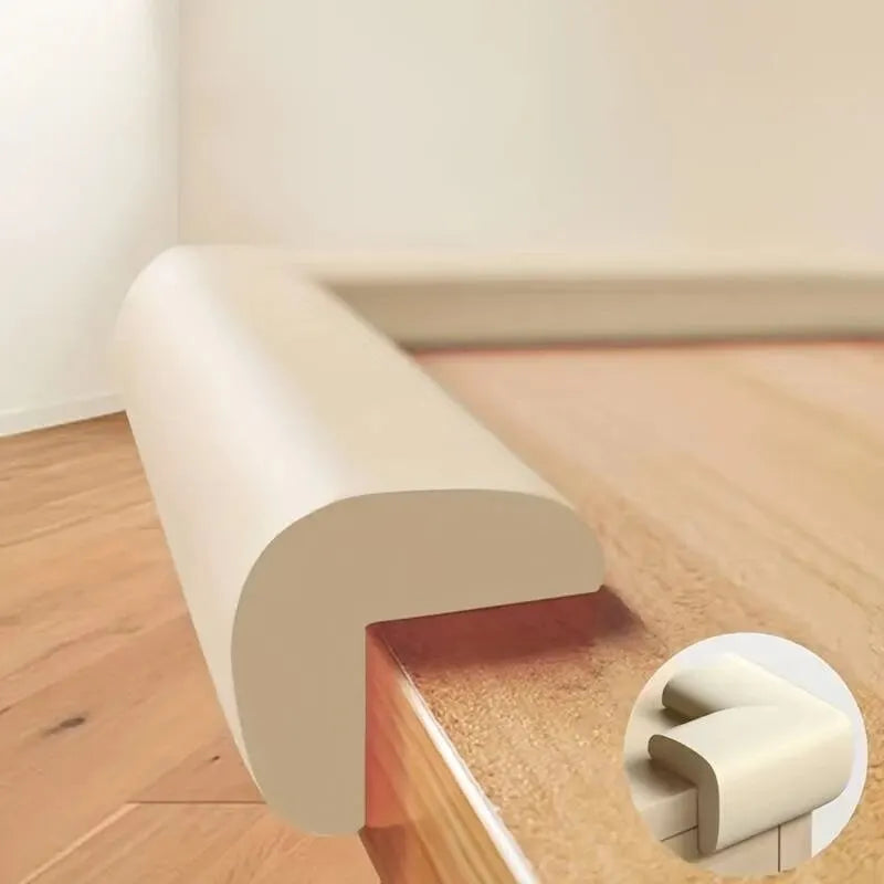 2 m (6.56 ft / 78.7 in) Baby Safety Edge Guard Strip - NBR Table Corner Protector for Kids